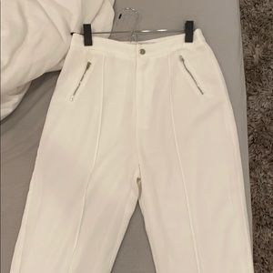 Tiger mist white pants